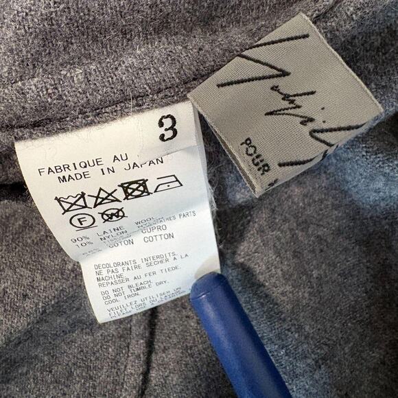 Yohji Yamamoto Pour Homme AW19 Long Serpent Shirt 3/L - Picture 6 of 8